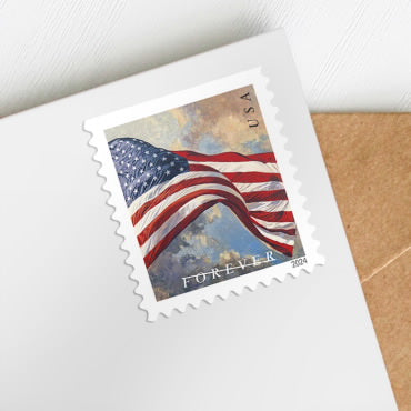 2024 U.S Flag Forever Stamps Booklet 1000pcs
