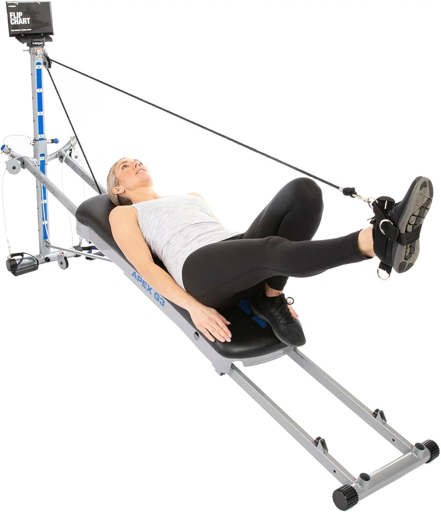 Total Gym Apex Full Body Workout System, Indoor Home Gym