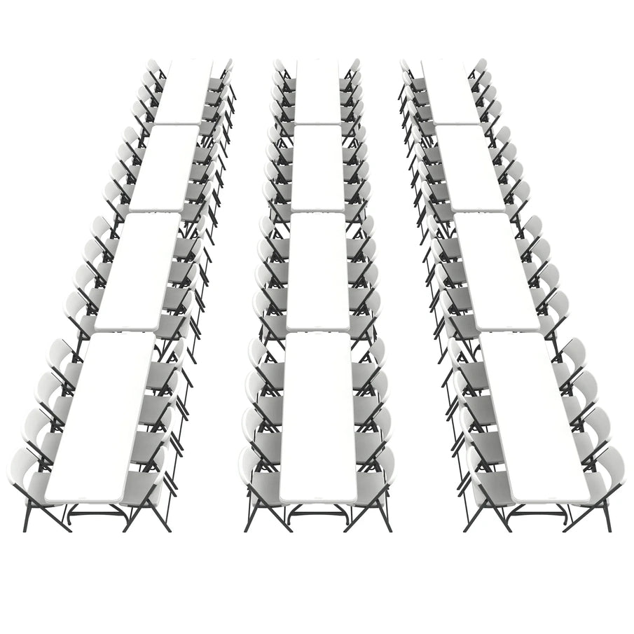 Lifetime Folding Table And Chair Set, Pack Of 108