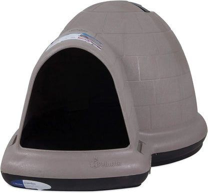 Petmate Indigo Dog House, Igloo Dog House, Made In USA With 90% Recycled Materials