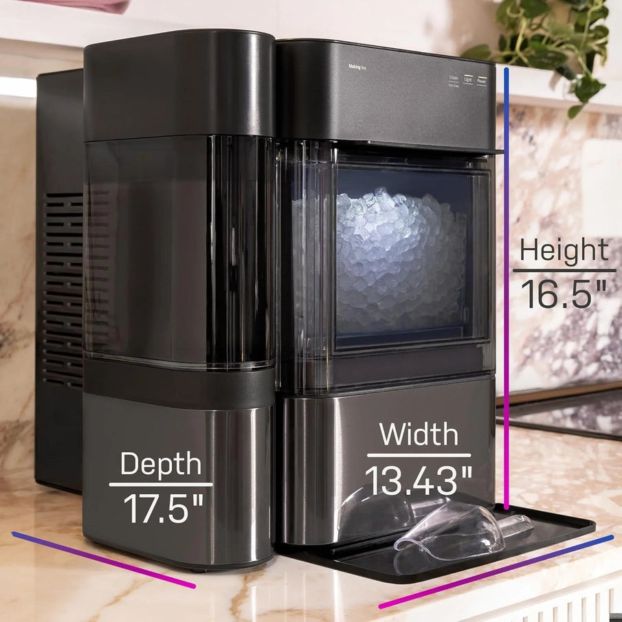 GE Profile Opal 2.0 XL With 1 Gallon Tank, Chewable Crunchable Countertop Nugget Ice Maker, Scoop Included, 38 Lbs In 24 Hours