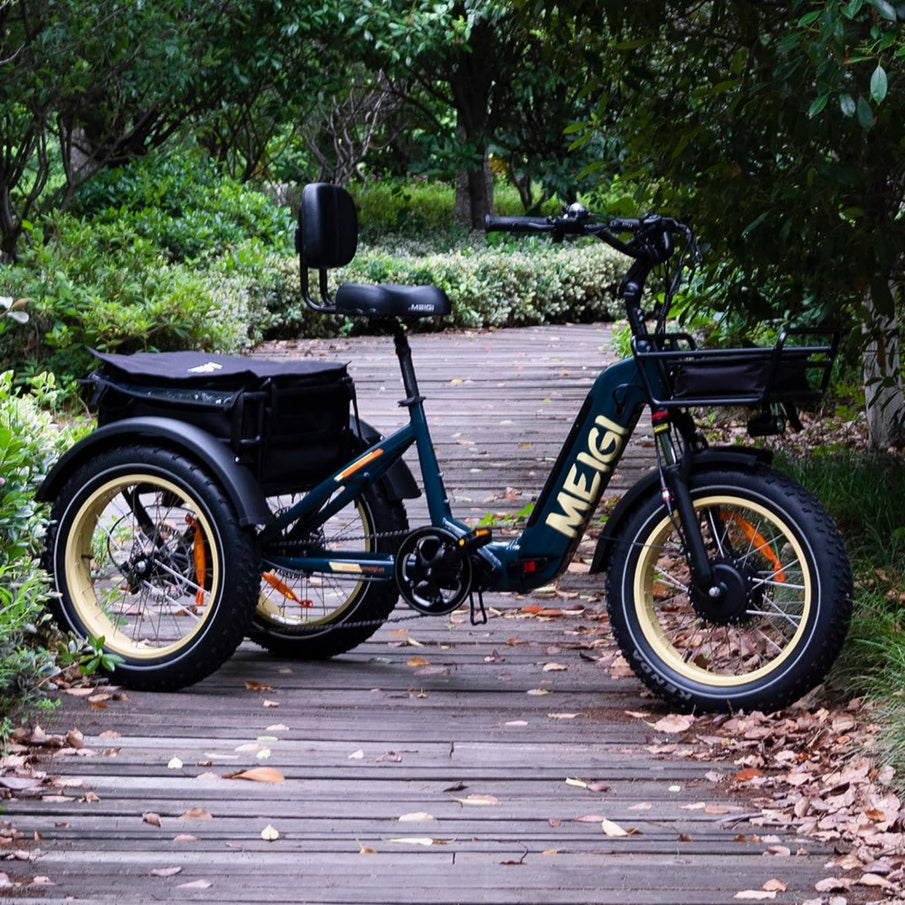 Silverado 20 48V/14Ah 750W Foldable Fat Tire Electric Trike, 330lbs, 96817362