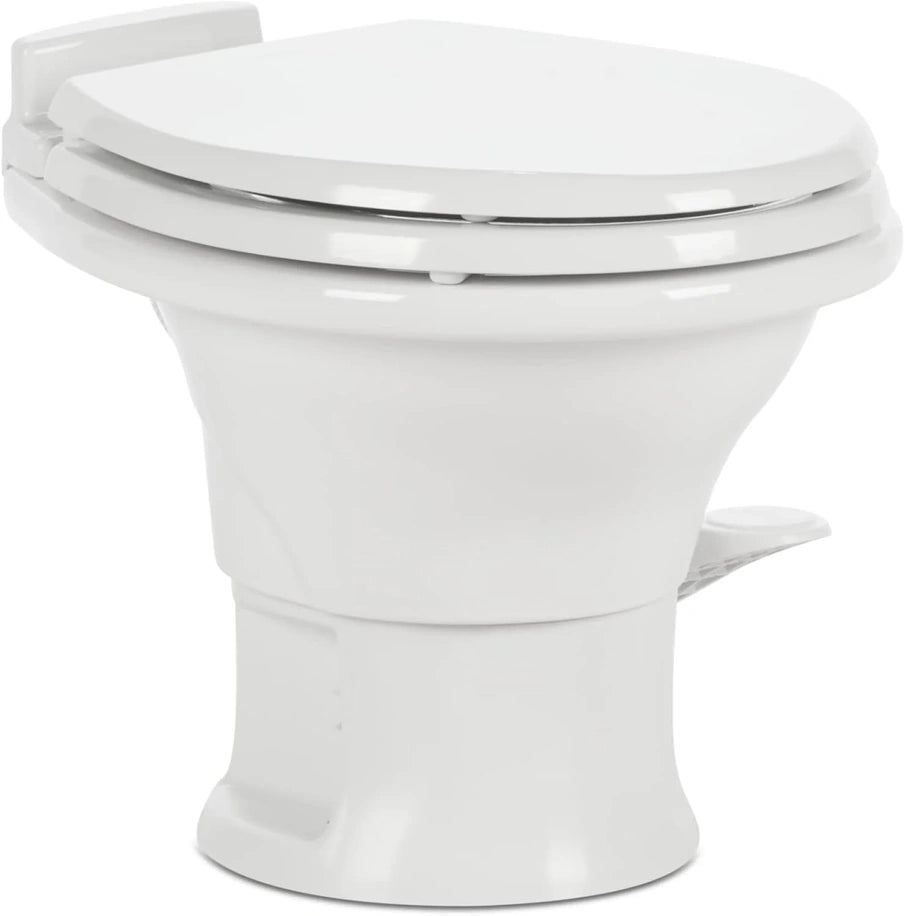 320 Series Standard Height RV Toilet, White