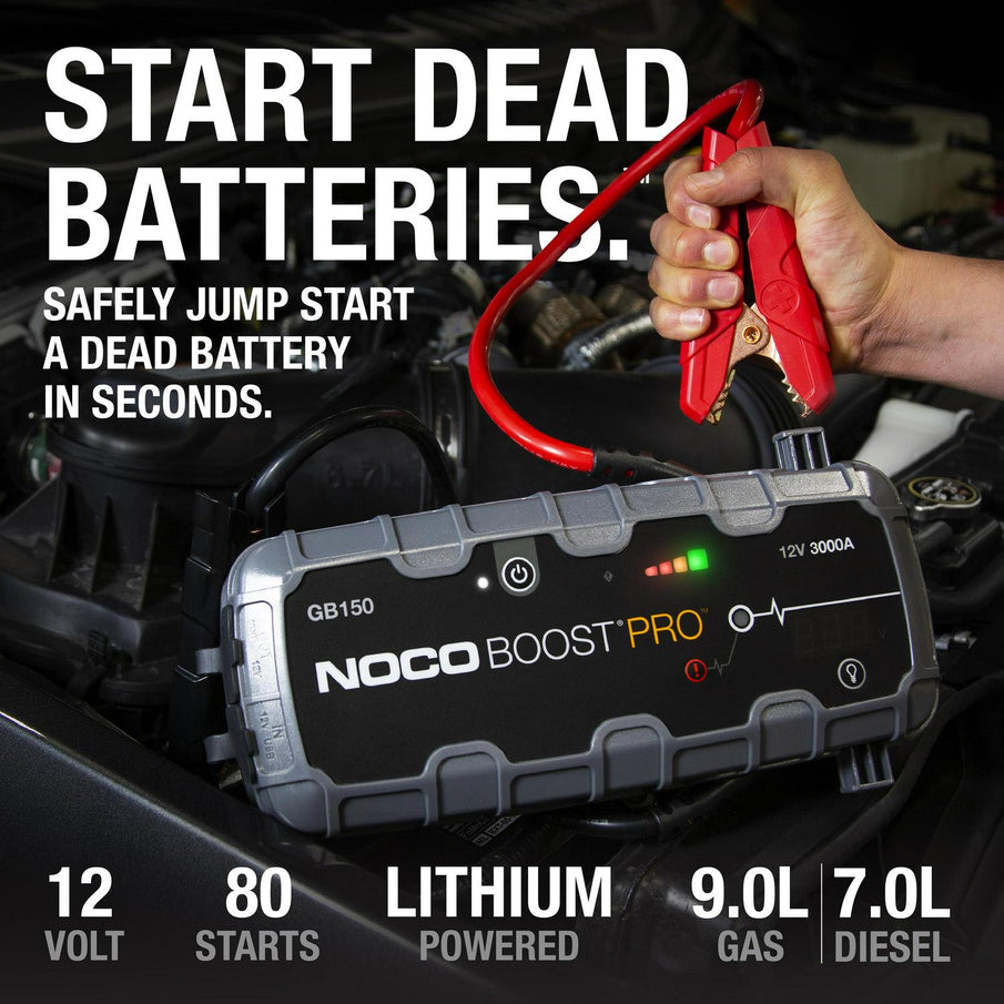 Boost Pro GB150 3000A 12V UltraSafe Portable Lithium Jump Starter