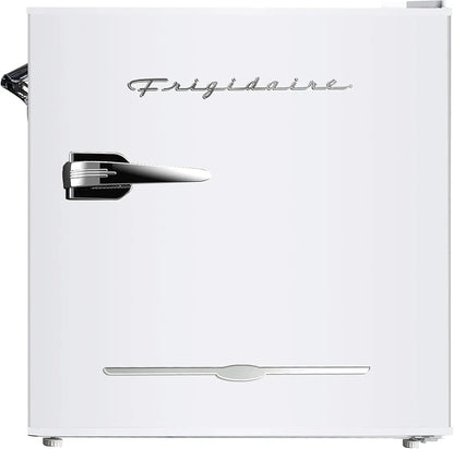 Frigidaire EFR176 Retro Compact Fridge With Chiller Mini Refrigerator With Built-In Bottle Opener For Office, Bedroom, Dorm Room Or Cabin