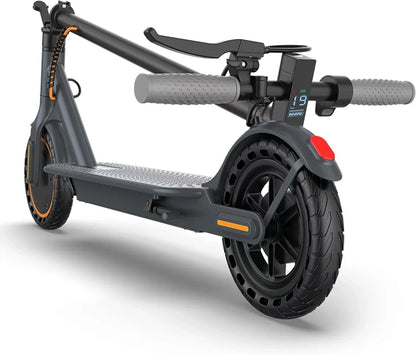 Electric Scooter, 350W/500W Powerful Motor, 8.5 In./10 In. Solid Rubber Tires, 19/22 Mph, 28/21/12 Mile Range, Dual Brakes