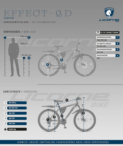 Licorne Bike Effect Premium Mountain Bike