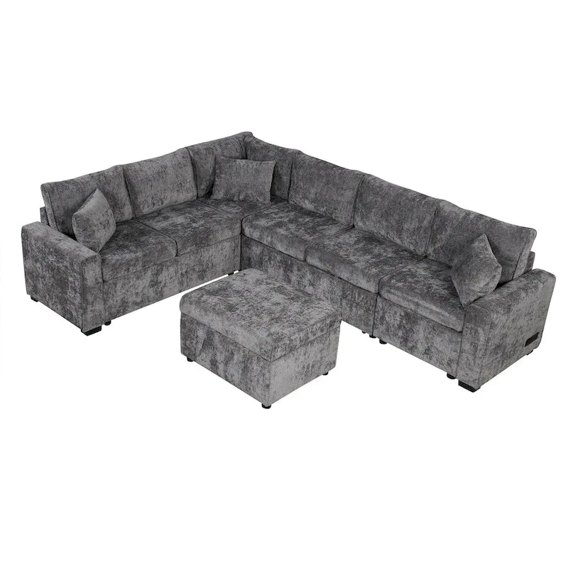 Sectional Sofa Pull-Out Sofa Bed Sleeper