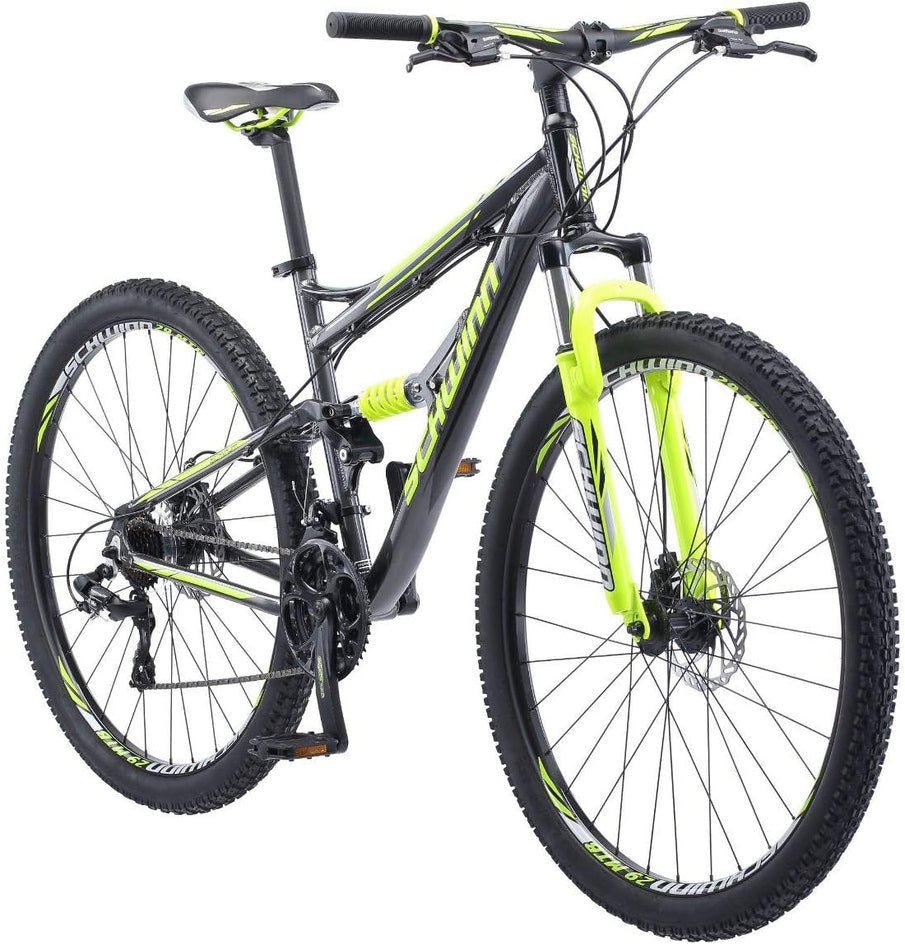 Schwinn Traxion Mountain Bike For Adult Men Women, 29-Inch Wheels, Full Suspension