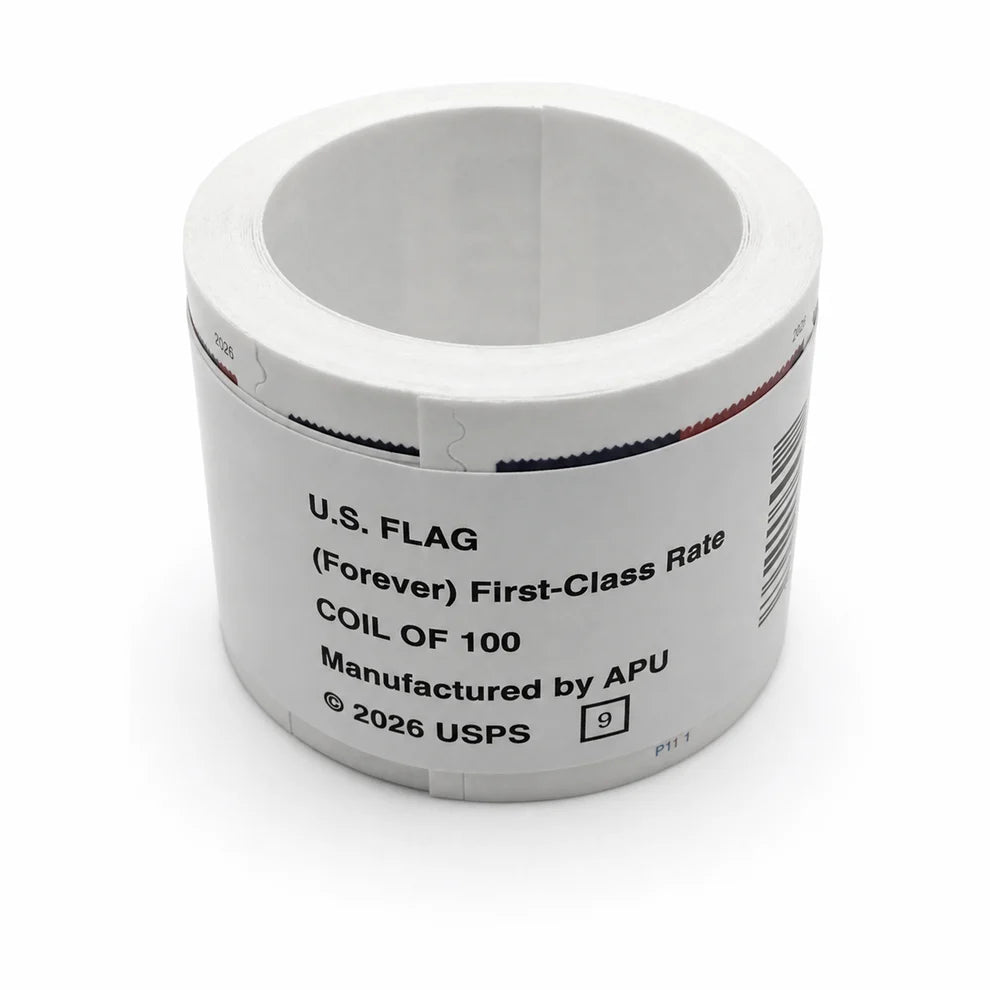 2026 U.S Flag Forever Stamps Roll 100pcs