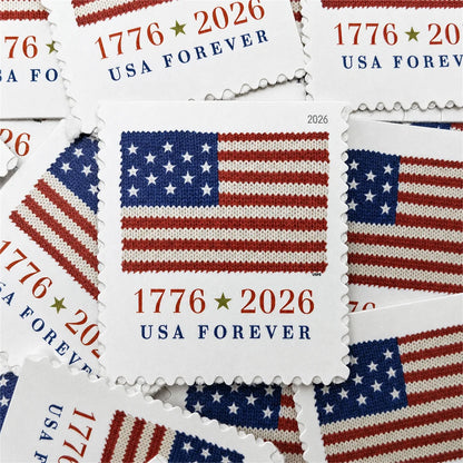 2026 U.S Flag Forever Stamps Booklet 100pcs