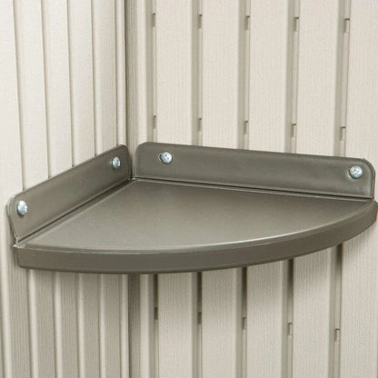 Side Entrance, 4.57 M W x 2.44 M D, Plastic Tool Shed