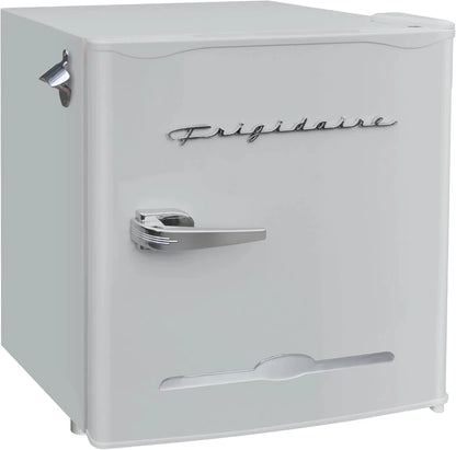 Frigidaire EFR176 Retro Compact Fridge With Chiller Mini Refrigerator With Built-In Bottle Opener For Office, Bedroom, Dorm Room Or Cabin
