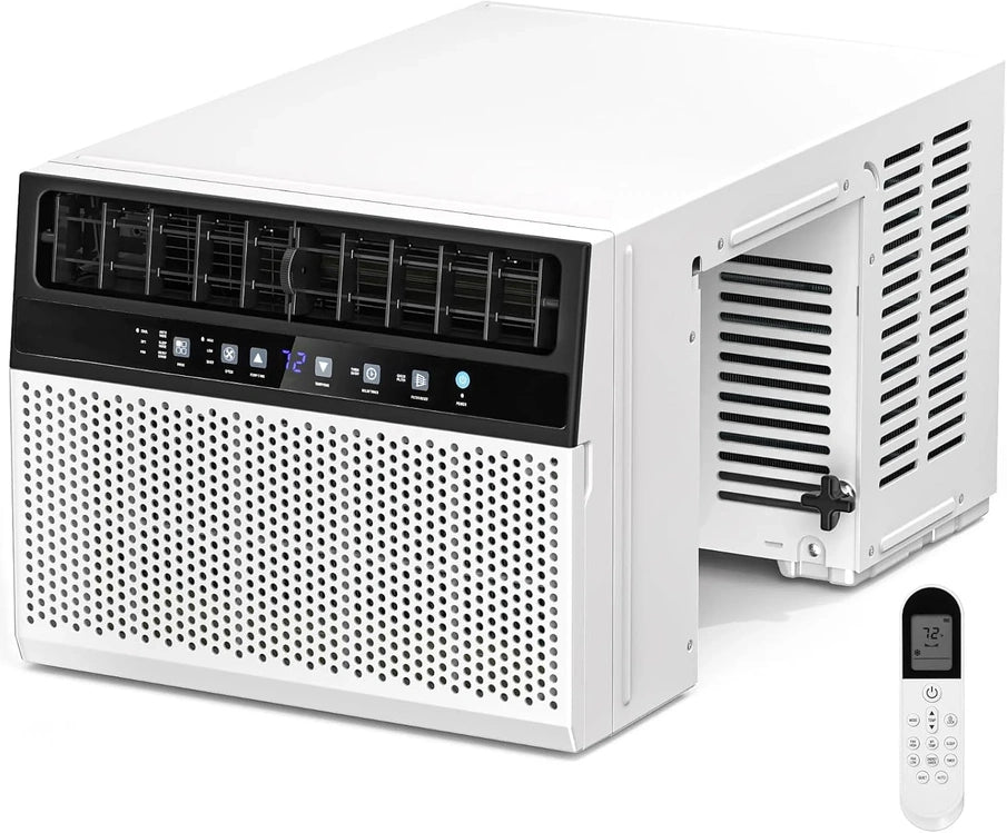 Antarctic Star 12,000 BTU U-Shaped Window Air Conditioner Unit Cools Up To 550 Sq. Ft. With 6 Modes 24H Timer, Ultra Quiet Window AC Units