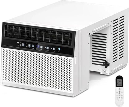Antarctic Star 12,000 BTU U-Shaped Window Air Conditioner Unit Cools Up To 550 Sq. Ft. With 6 Modes 24H Timer, Ultra Quiet Window AC Units