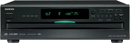 Onkyo DXC390 6 Disc CD Changer, Black