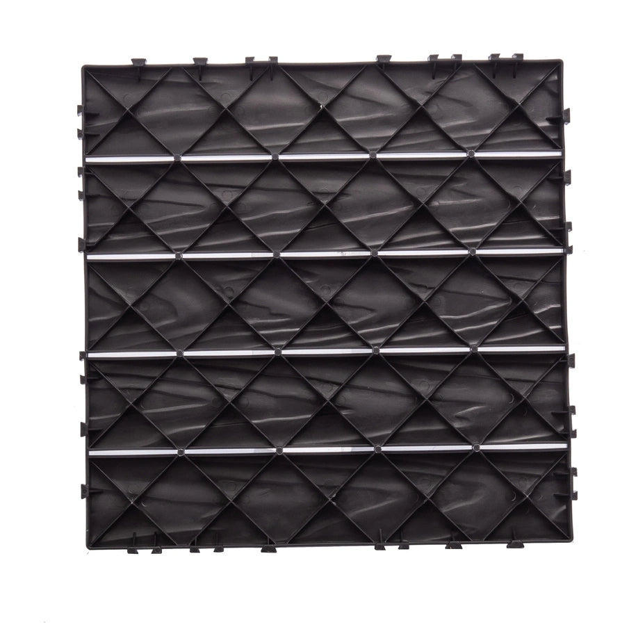 76-Pack Plastic Interlocking Deck Tiles, 68.80 Sq. Ft. Outdoor Plastic Flooring Super Durable And Waterproof All-Weather Indoor/Outdoor
