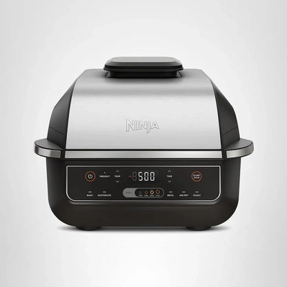 Ninja Indoor Grill Foodi 5-in-1 Air Fry Fits Up To 3lb Roast