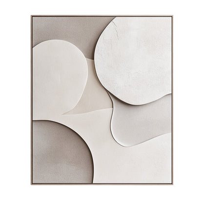 Vjqxb Modern Canvas Wall Art - Minimalist Abstract Decorative Painting for Living Room & Bedroom - Ready to Hang - Premium Texture