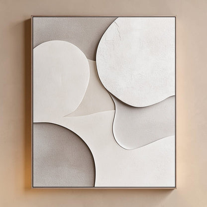 Vjqxb Modern Canvas Wall Art - Minimalist Abstract Decorative Painting for Living Room & Bedroom - Ready to Hang - Premium Texture