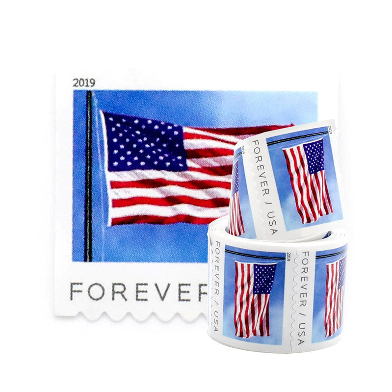 2019 U.S Flag Forever Stamps Roll 500pcs