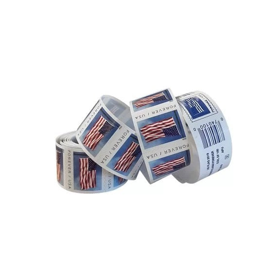 2019 U.S Flag Forever Stamps Roll 500pcs