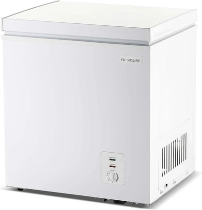 Frigidaire EFRF5003-BLACK Chest Deep Freezer-Garage-Ready, 5.0 Cu