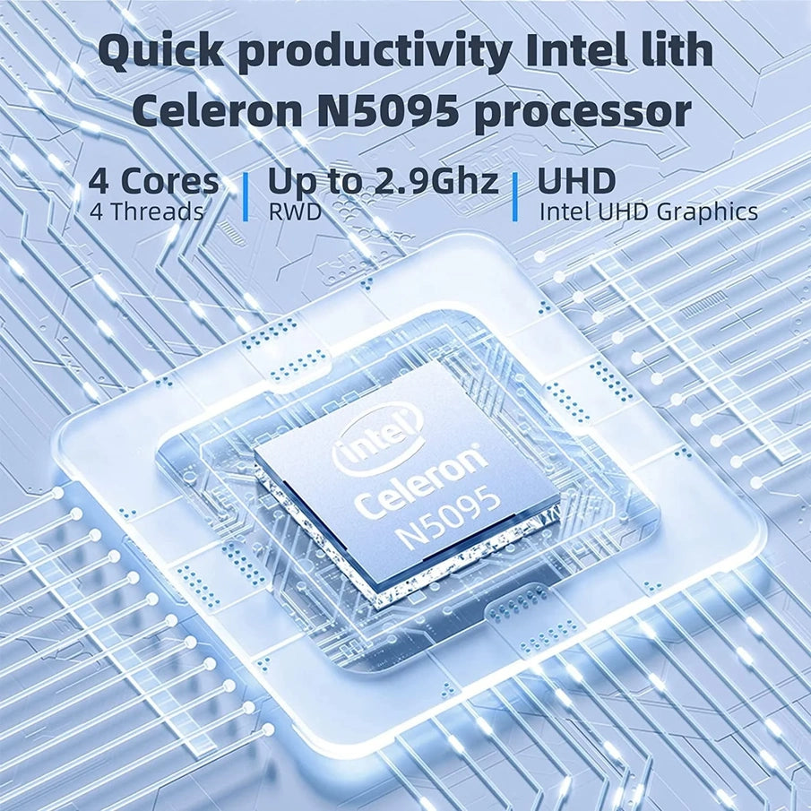 Sgin 15.6 In. Laptop 12GB DDR4 512GB SSD Windows 11 With Intel Celeron N5095A Full HD 1920x1080