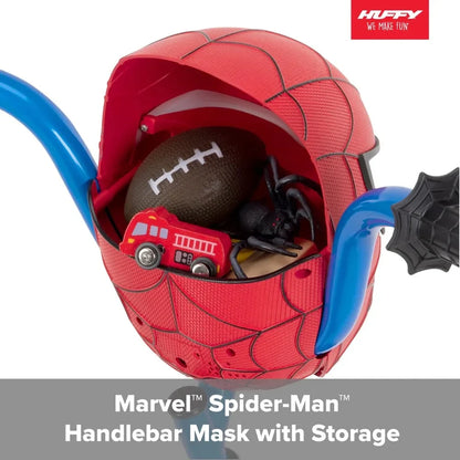 Huffy Marvel Spider-Man 12 Boys Bike With Training Wheels, Easy Assembly, Ages 3-5