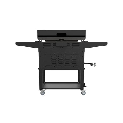 Blackstone 2-Burner 28 In. Griddle With Electric Air Fryer And Hood
