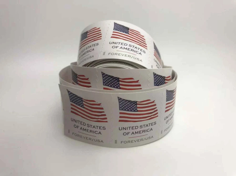 2025 U.S Flag Forever Stamps Roll 100pcs