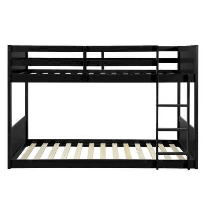 Delphia Low Profile Twin Over Twin Bunk Bed