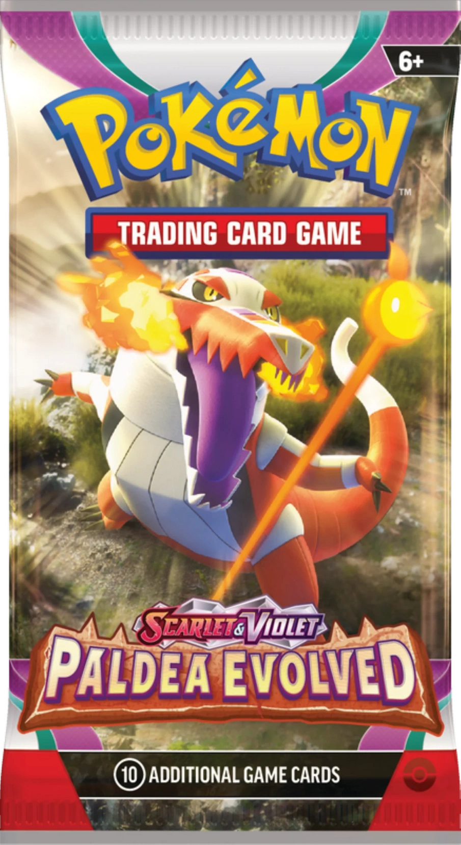 Pokemon Trading Card Game Scarlet And Violet 2 Paldea Evolved Booster Bundle 6 Booster Packs