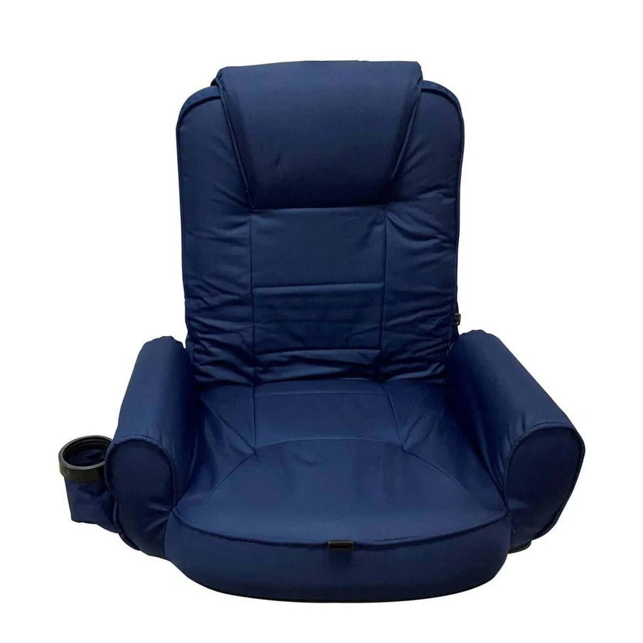 West Marine High-Back Portable Seat With Armrests And Pockets, UV-Resistant, Water-Repellent Fabric