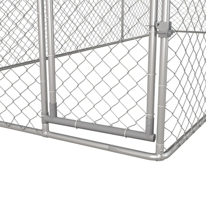 PawHut 19.7' x 7.5' x 7.5' Outdoor Dog Kennel With Waterproof Roof