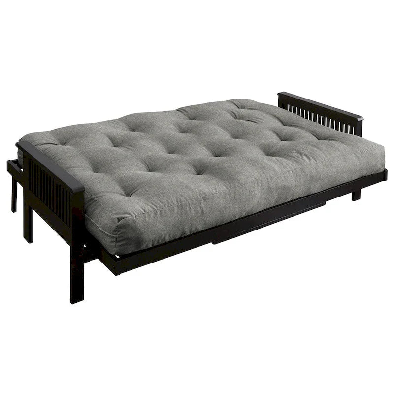 TruPedic Full Granite Grey 12-inch Futon Mattress