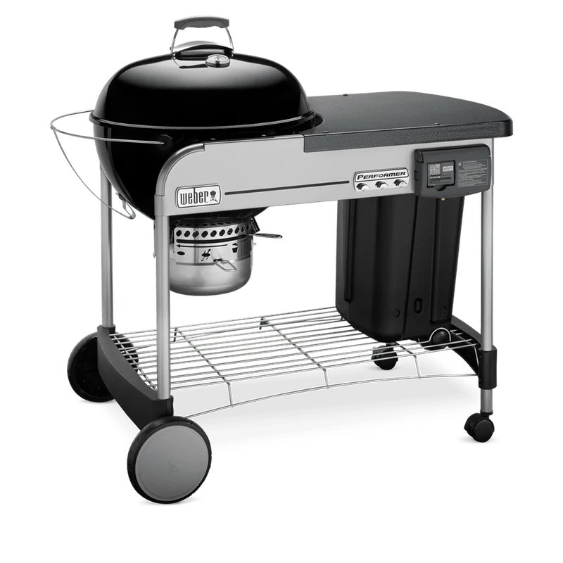 Weber Performer Deluxe 22 Ft. Black Charcoal Grill