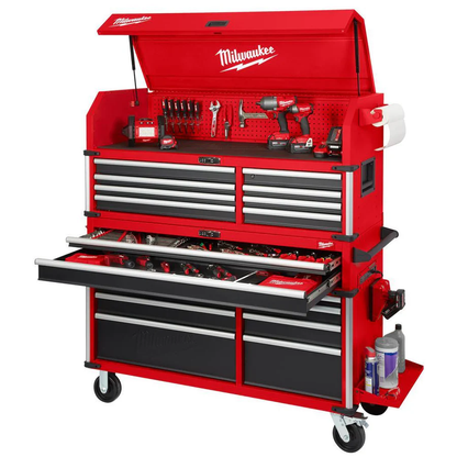 Milwaukee High Capacity 56 In. 18-Drawer Tool Chest And Cabinet Combo