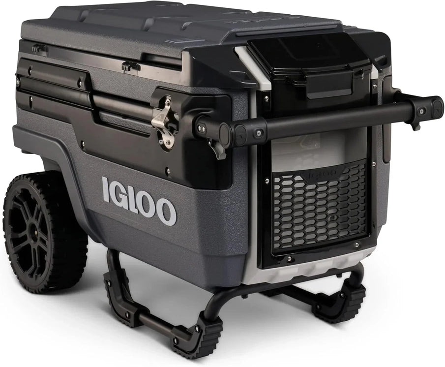 70Qt Wheeled Cooler Insulated Hard Shell Ice Chest
