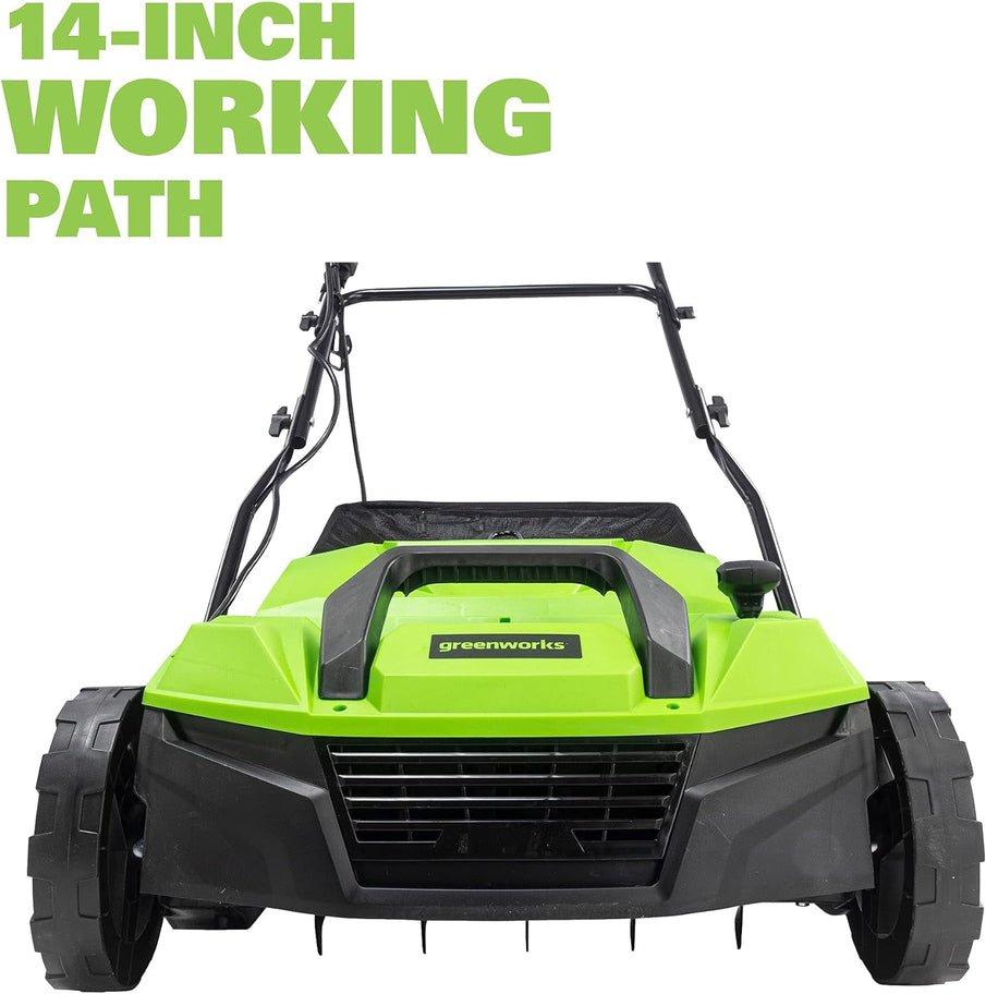 Greenworks 13 Amp 14-Inch Corded Dethatcher