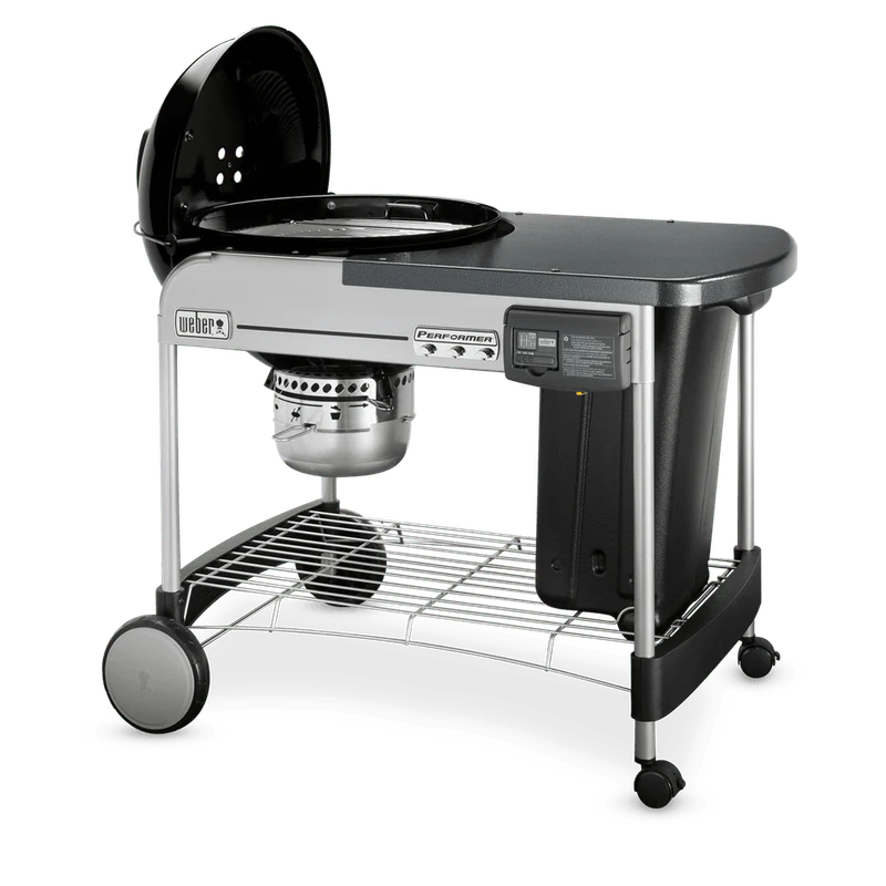 Weber Performer Deluxe 22 Ft. Black Charcoal Grill