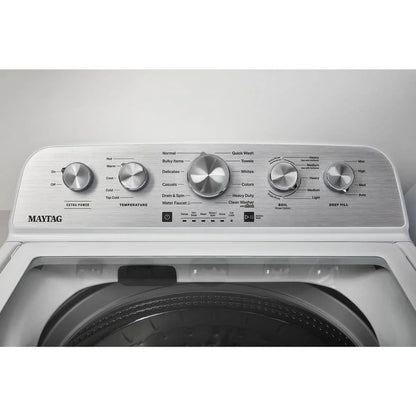 Maytag Top-Loading Washing Machine With 4.8 Cubic Foot Capacity And Extra Power Boost, White C MVW5430MW
