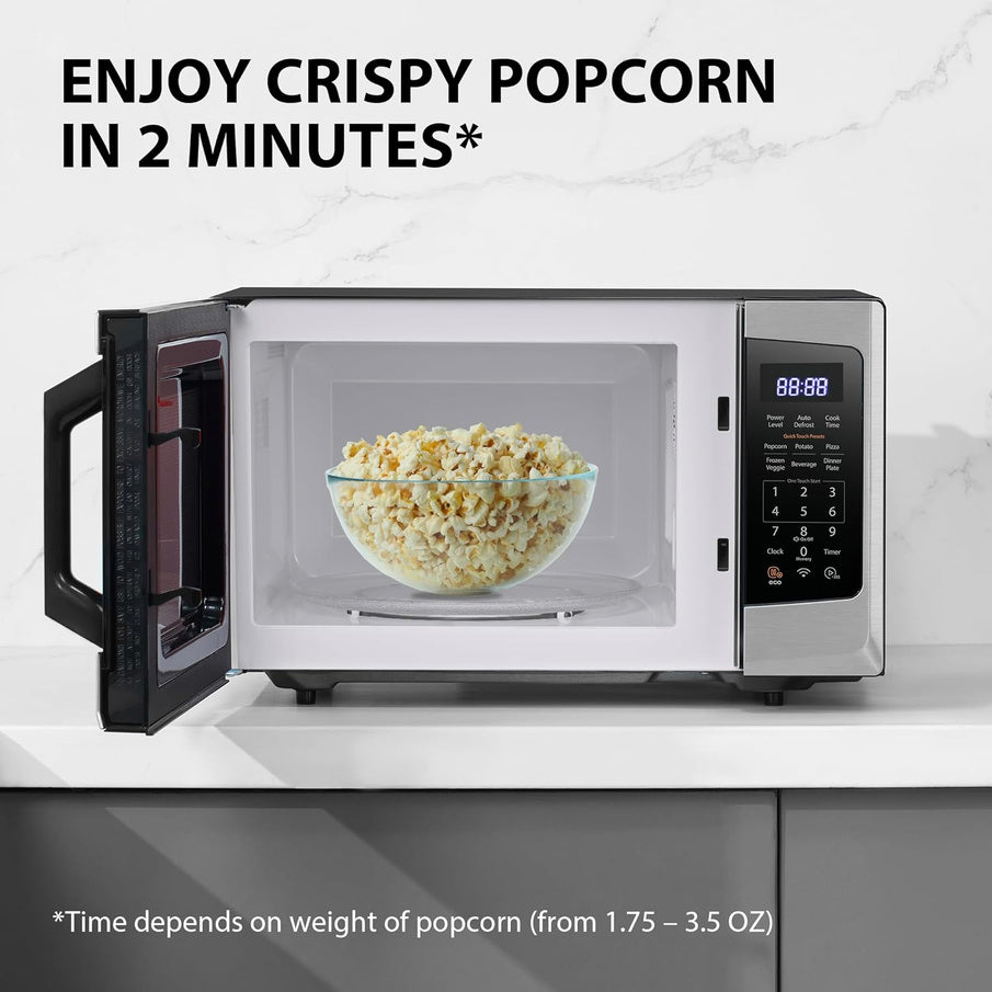 Toshiba 4-in-1 ML-EC42P, SS Countertop Microwave Oven, Smart Sensor, Convection, Air Fryer Combo, Mute Function