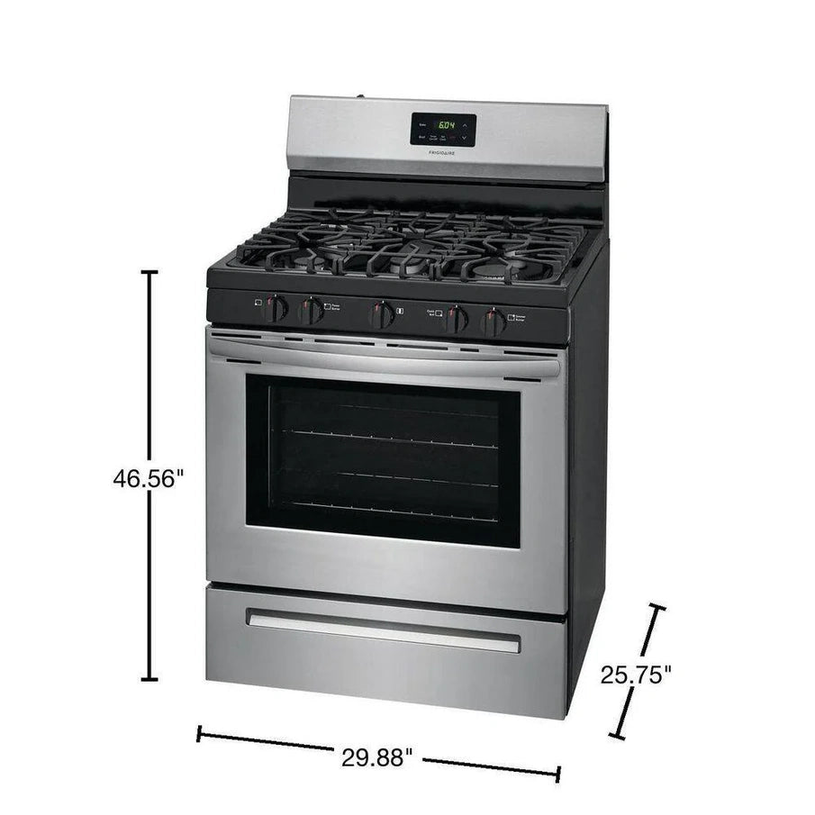 Frigidaire 30 In., 76 Cm Wide Freestanding 5-burner Stainless Steel Gas Hob FCRG3052AS