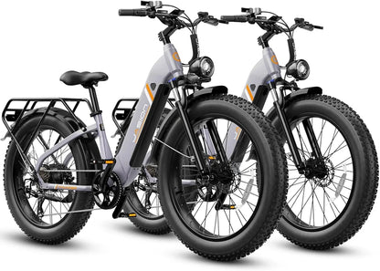 Thunder Electric Bike 1500W 30 Plus MPH 80Miles Range Fat Tire Hydraulic Disc Brakes