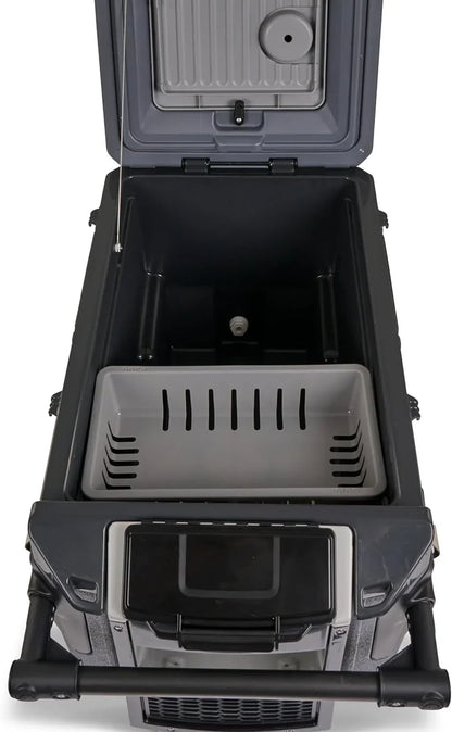 70Qt Wheeled Cooler Insulated Hard Shell Ice Chest