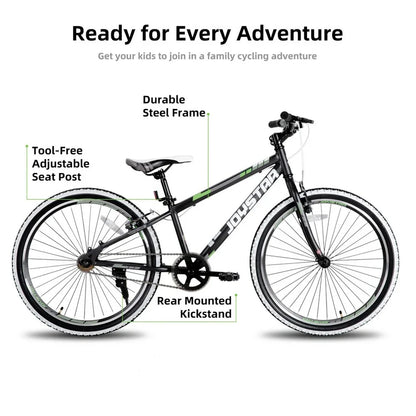 Joystar Lubbock 20 In. 24 In. Kids Mountain Bike Single Speed Bicycle