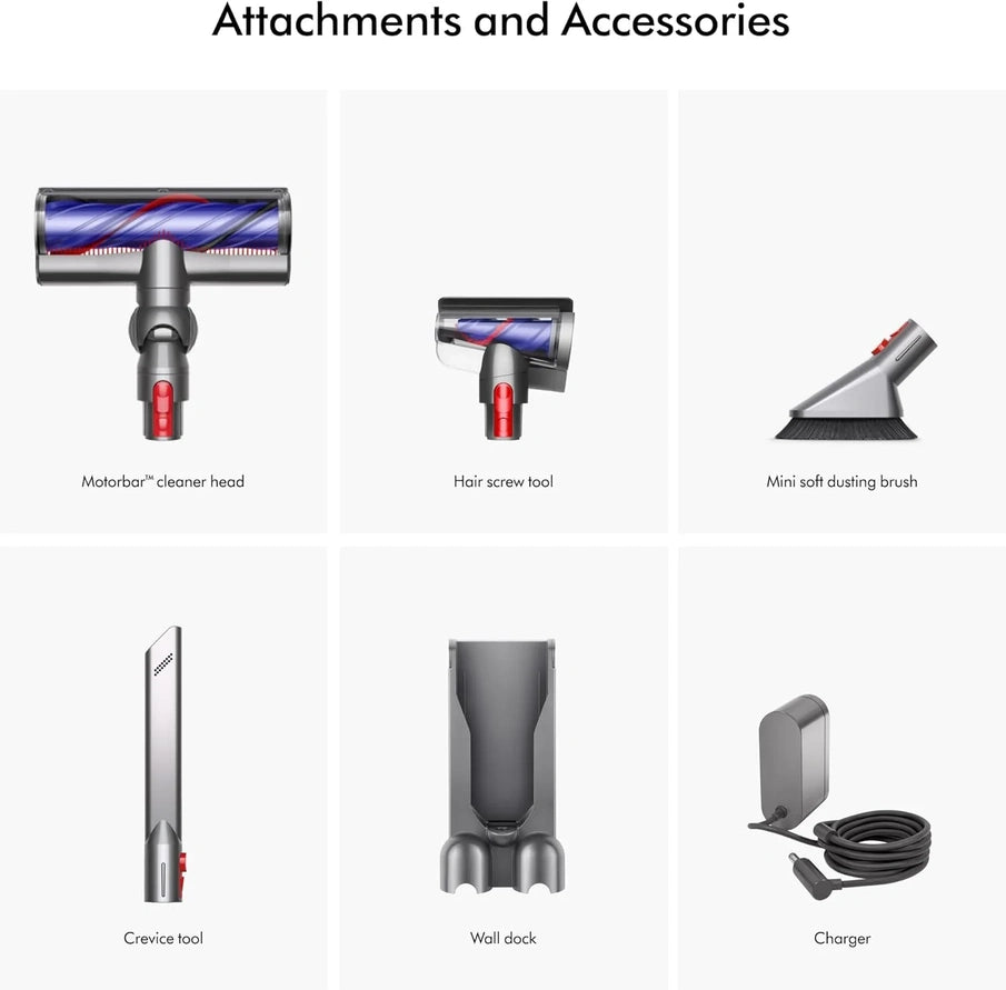 Dyson V11 Origin Cordless Vacuum, 185AW, 3 Power Modes, Up To 60 Minutes, ² Deep Cleans Hard Floors And Carpets, Detangles Pet Hair