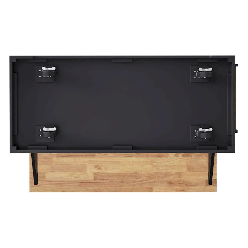 54 Large Kitchen Island With Rubber Wood Drop Leaf, Embossed Texture Rolling Kitchen Cart On 4 Wheels With 4 Doors And 3 Drawers