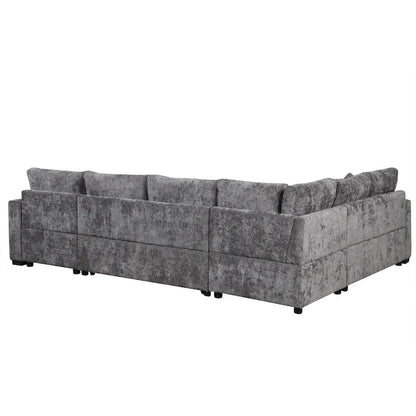 Sectional Sofa Pull-Out Sofa Bed Sleeper